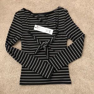 Minkpink Morgan Stripe Rib Top (never worn)
